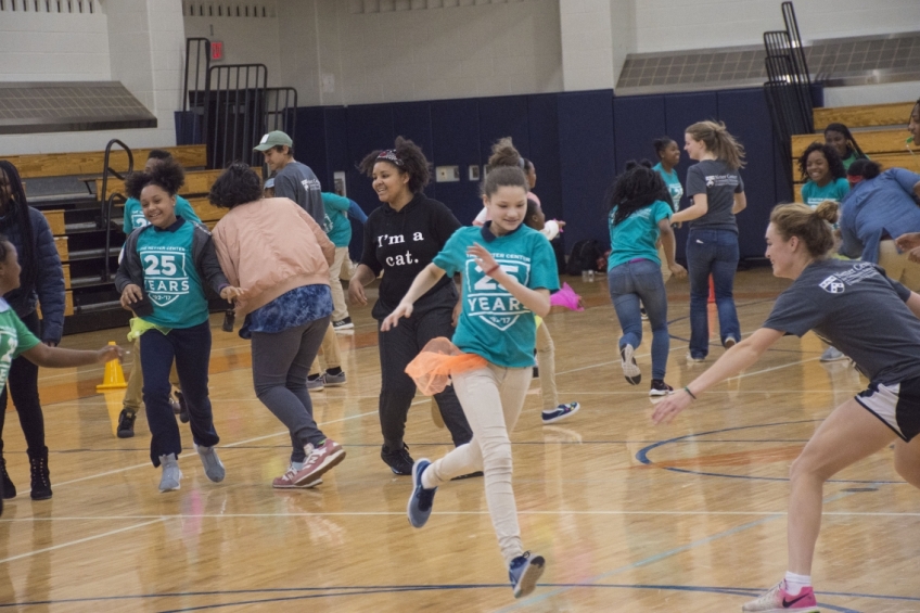 Hamilton Students at Netter Center 25th Anniversary Partnership Festival