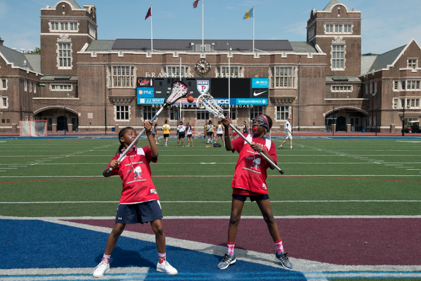 Girls Lax Faceoff 