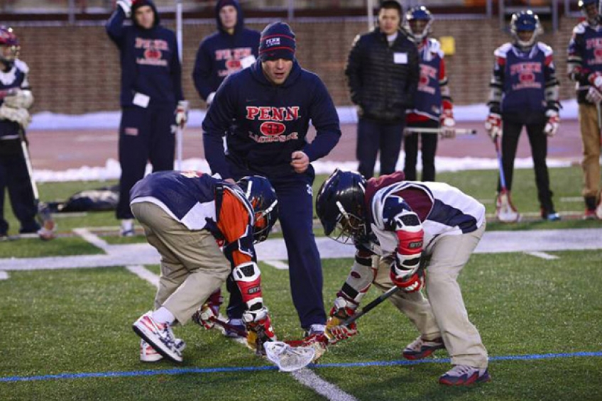 Young Quakers Lacrosse kick 848x565